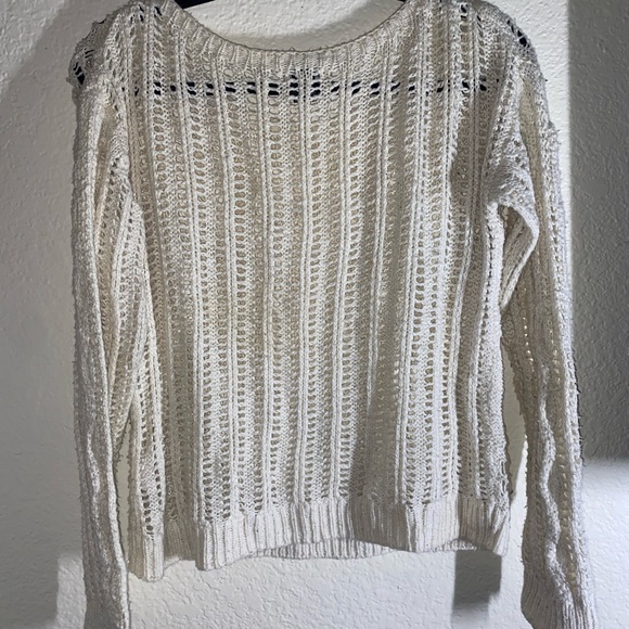 H&M off white knit sweater - Picture 2 of 4